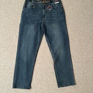 Architect Premium ActiveFlex Men's Classic Blue Straight Fit Jeans - 38x32